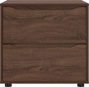 vidaXL Ντουλάπι αποθήκευσης Καφέ δρυς 60 x 48 x 57 εκ