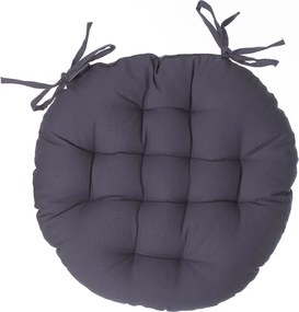Μαξιλάρι Καρέκλας (Φ38) A-S Round Chairpad Dark Grey 131649L