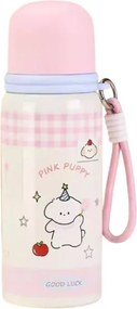 Παιδικό παγούρι-θερμός - 600ml - 413401 - Pink