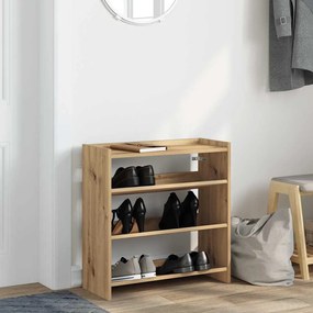 Ράφι παπουτσιών Artisan Oak 60x25x62 cm Κατασκευασμένο ξύλο - Καφέ