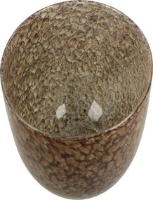 Βάζο ArteLibre Καφέ Γυαλί 18x18x17.5cm