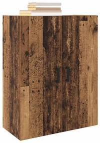 vidaXL Επιτοίχιο ντουλάπι Καφέ 69.5 x 34 x 90 εκ. Επεξεργασμένο ξύλο