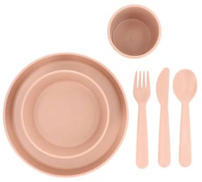 Παιδικό Σετ Φαγητού 7τμχ Tutete Salmon 61-74694