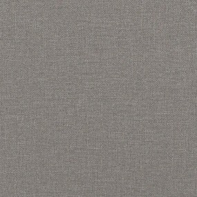 vidaXL Καναπές Διθέσιος Taupe 120 εκ. Υφασμάτινος