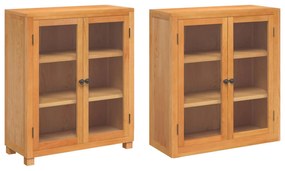 vidaXL Σετ Αποθηκευτικών Επίπλων με αποθήκευση Καφέ Επεξεργασμένο ξύλο