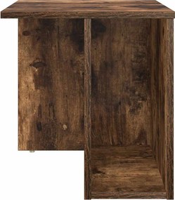 vidaXL End Table Καπνιστό Δρύς 37 x 32 x 40 εκ Επεξεργασμένο ξύλο