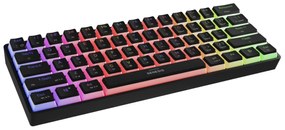 Genesis NKG-2196 Thor 660 G2 Gaming Μηχανικό Πληκτρολόγιο 60% με Gateron Brown διακόπτες και RGB φωτισμό (Αγγλικό US)