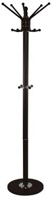 Καλόγερος PROMO Μεταλλικός Καρυδί D. 36 H.172cm