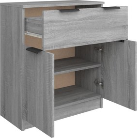 vidaXL Ντουλάπι Γκρι Sonoma 60 x 30 x 70 εκ. από Επεξεργασμένο Ξύλο