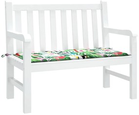 vidaXL Μαξιλάρι Πάγκου Κήπου Πολύχρωμο 100x50x4 εκ. Ύφασμα Oxford