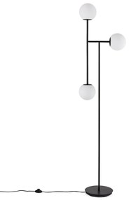 Επιδαπέδιο φωτιστικό από μέταλλο και οπαλίνα, Atea