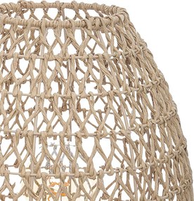 Επιτραπέζιο φωτιστικό Etel pakoworld E27 φυσικό Φ30x35.5εκ