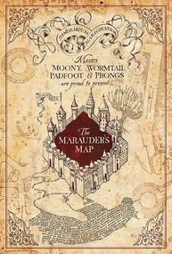 Αφίσα Χάρι Πότερ - Χάρτης Marauder's