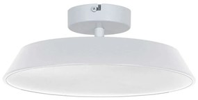 Φωτιστικό Οροφής - Πλαφονιέρα Flat 4296900 Φ34x9,8cm Led 1800lm 22W 3000K White Viokef