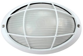 Φωτιστικό Τοίχου Με Πλέγμα 320x205mm White VK/01008/W VKLed
