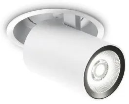 Χωνευτό Σποτ Φωτιστικό Οροφής LED 12W 3000Κ Λευκό Nova 248165 Ideal Lux 248165
