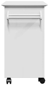 vidaXL Καροτσάκι κουζίνας "BODO" Λευκό 72x45x80 cm