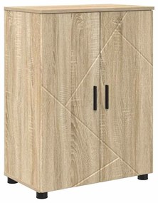 vidaXL Σετ Επίπλων Μπάνιου με ράφι 4 pcs Sonoma Δρυς 30 x 35 x 192 εκ.