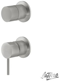 La Torre ELLE 316 inox Brushed Μίκτης εντοιχισμού 2 εξόδων INOX 316 35314-111