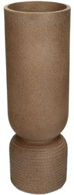 Βάζο ArteLibre Καφέ Polyresin 10.3x10.3x30cm