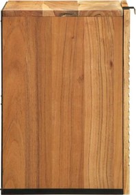 vidaXL Κρεμαστό Ντουλάπι Μπάνιου Καφέ 38 x 33 x 48 εκ