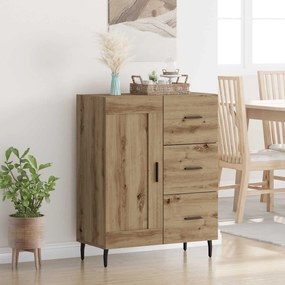 vidaXL Πλαϊνό γραφείο Artisan Oak 69,5 x 34 x 90 εκ.