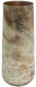 Βάζο Μεταλλικό 943-124-012 17x40cm Multi-Gold Metal
