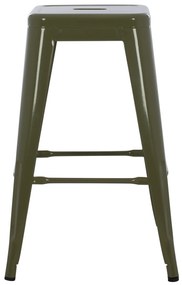 ΣΚΑΜΠΟ ΜΕΣΑΙΟΥ ΥΨΟΥΣ ΜΕΤΑΛΛΙΚΟ MELITA-PRO HM8573.43 DARK OLIVE GREEN 43x43x67Υεκ. (1 Τεμμάχια)