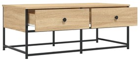 vidaXL Τραπεζάκι Σαλονιού Sonoma Δρυς 100x51x40 εκ. Επεξεργασμένο Ξύλο