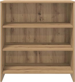 vidaXL Πλαϊνό γραφείο Καφέ 70 x 41 x 75 εκ. Επεξεργασμένο ξύλο