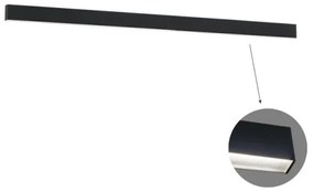Γραμμικό Τοίχου L2820 3000K Μαύρο Microprismatic Dim. Ciba 3916-02282-3-B-M-D4 Viokef 3916-02282-3-B-M-D4 Μαύρο