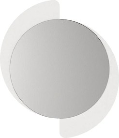 Καθρέπτης τοίχου Sevilla Μegapap χρώμα λευκό 59,2x2,2x69εκ.