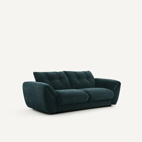 Καναπές-κρεβάτι 3 θέσεων από βελούδινo ζακάρ, Edgar