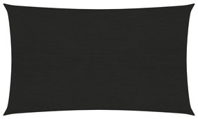 Πανί Σκίασης Μαύρο 5 x 8 μ. από HDPE 160 γρ/μ² - Μαύρο