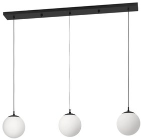 Φωτιστικό Κρεμαστό Eglo 900512 RONDO 3 Μαύρο Ματ (Black Mat)