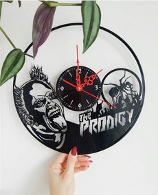 Intra απο ξύλο plywood 3mm-4mm πάχος - Το ρολόι τοίχου Prodigy Vinyl Record Δίασταση 30x30 cm Intraeaxys-51rrjq31