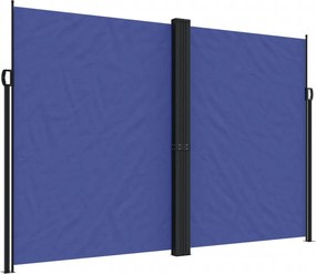 vidaXL Σκίαστρο Πλαϊνό Συρόμενο Μπλε 220 x 600 εκ.