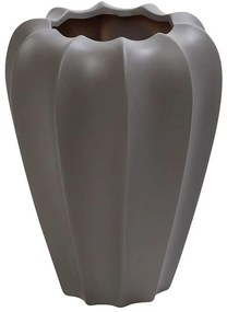 Βάζο Κεραμικό Λωτός MIG117 21x21x25cm Dark Grey Espiel Ceramic