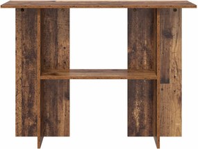 vidaXL Τραπέζι κονσόλας Παλαιωμένο ξύλο 100 x 30 x 75 εκ