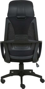 BF2950 Πολυθρόνα Γραφείου Διευθυντή, Mesh Μαύρο   1τμχ