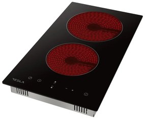 Tesla HV3201MB, 3300W, 9 στάδια, Χρονοδιακόπτης, Ένδειξη καυτής επιφάνειας, Προστασία παιδιών, Μαύρο