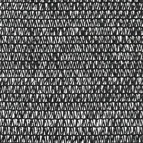vidaXL Δίχτυ Σκίασης Μαύρο 1 x 10 μ. από HDPE 75 γρ./μ²