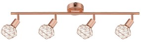 Σποτ Πολύφωτο Aca Aladdin MC15614C Copper