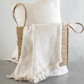 Ριχτάρι Τριθέσιου Καναπέ (180x280) Rythmos Rowen Ecru