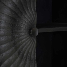 vidaXL Πλαϊνό γραφείο Μαύρο 105 x 30 x 68 εκ