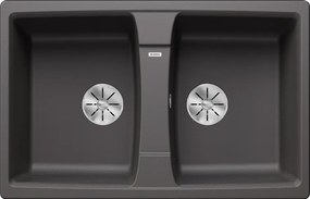 Blanco Lexa 8 - Νεροχύτης Κουζίνας Γρανίτη 78x50 - Rock Grey