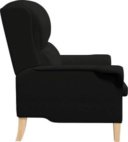 vidaXL Πολυθρόνα Μαύρο 76 x 94 x 102 εκ. ύφασμα