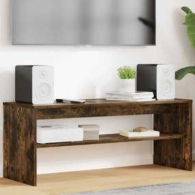 vidaXL Ντουλάπι TV 100 x 35 x 40 εκ Καπνιστό Δρύς Επεξεργασμένο Ξύλο