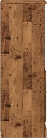 vidaXL Ντουλάπι Όψη Παλαιού Ξύλου 36x35,5x103,5 εκ. Επεξεργασμένο Ξύλο
