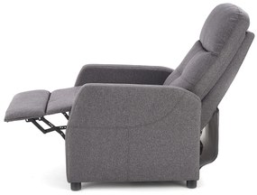 FELIPE recliner, color: dark grey DIOMMI V-CH-FELIPE-FOT-C.POPIEL